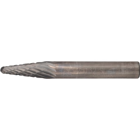 Pferd Carbide Bur, SCTI Sl-1, 1/4", Double Cut 25132